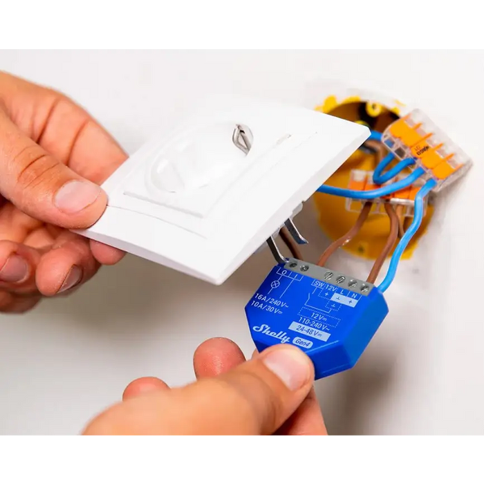 SHELLY 1 Gen4 Smart switch Blue 2 pcs - ActuatorsIND-URW<<<Smart houseIND<<<ActionPL