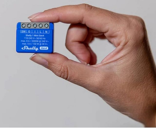 Shelly 1 Gen4 Controller Zigbee/Matter