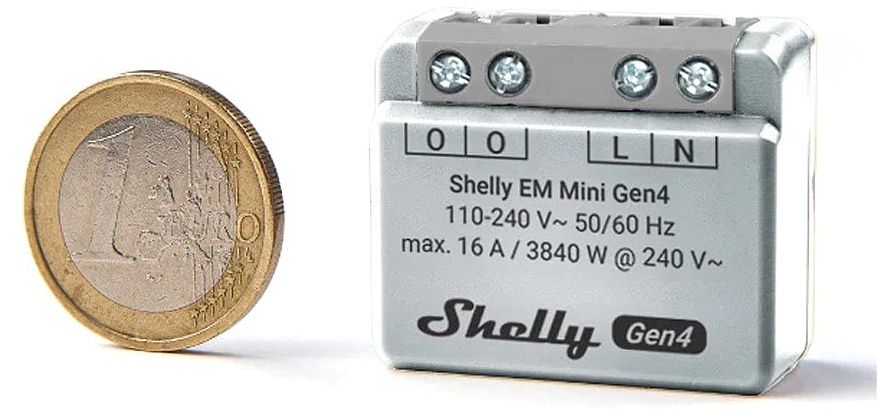 Miernik energii Shelly EM Mini Gen4 WiFi/Matter