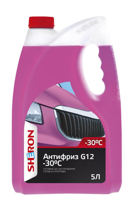 ANTIFREEZE SHERON G12 -30С 5L RED