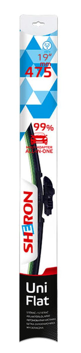 WIPER UNI FLAT 475MM UNIVERSAL
