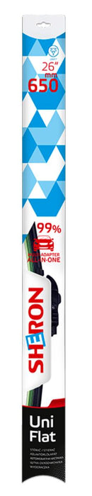 WIPER UNI FLAT 650MM UNIVERSAL