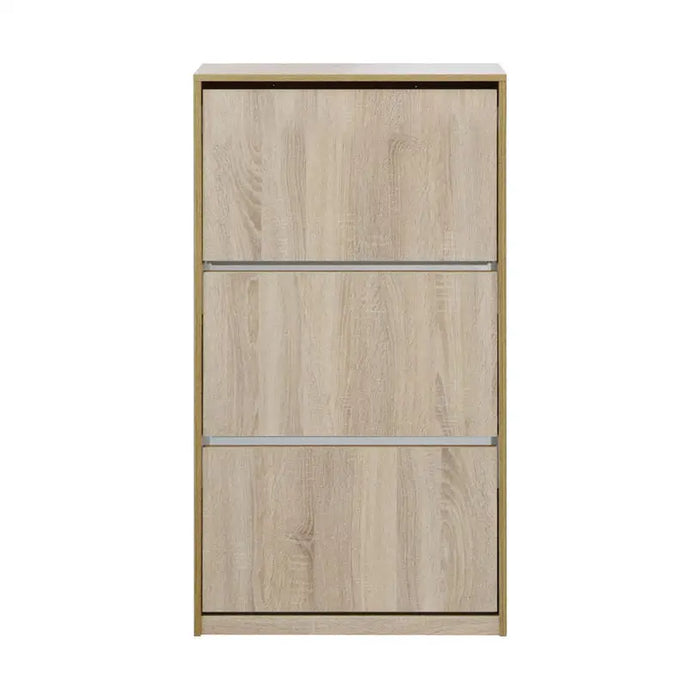 SHOE CABINET WITH 3 DOORS SONOMA 64X26X121 CM. ALPI - Шкафове за обувки<<<Мебели и обков<<<Мебели и интериор<<<Praktiker
