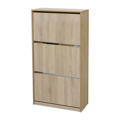 SHOE CABINET WITH 3 DOORS SONOMA 64X26X121 CM. ALPI - Шкафове за обувки<<<Мебели и обков<<<Мебели и интериор<<<Praktiker