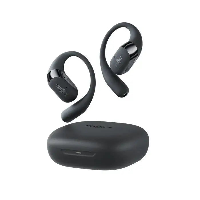 SHOKZ OpenFit 2+ Headphones Wireless Ear-hook In-ear Calls/Music Bluetooth Black - Bluetooth headsetsAKG-SBL<<<GSM