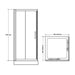 SHOWER CABIN 100X100 RGC BELLA S - Обикновени душ кабини<<<Душкабини и сауни<<<Баня<<<Praktiker