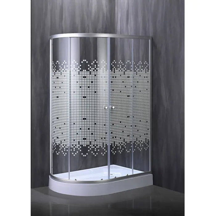 SHOWER CABIN 120X80 SYNCHRO 8051 R - Обикновени душ кабини<<<Душкабини и сауни<<<Баня<<<Praktiker