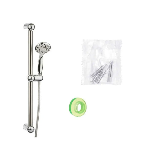 Shower Column Berilo White Silver Metal 9,8 x 23,5 x 9,8 cm - Баня<<<Дом Градина<<<BigBuy&&&Аксесоари и