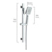Shower Column EDM 01149 Altea Stainless steel Chromed - Баня<<<Дом Градина<<<BigBuy&&&Аксесоари и кранчета<<<Баня<<<Дом