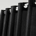 Shower Curtain TODAY Black Polyester 180 x 200 cm (12 Units) - Баня<<<Дом Градина<<<BigBuy&&&Завеси и