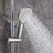 SHOWER HANDSET INTER CERAMIC - Душ слушалки<<<Смесители и душове<<<Баня<<<Praktiker&&&Душ комплекти