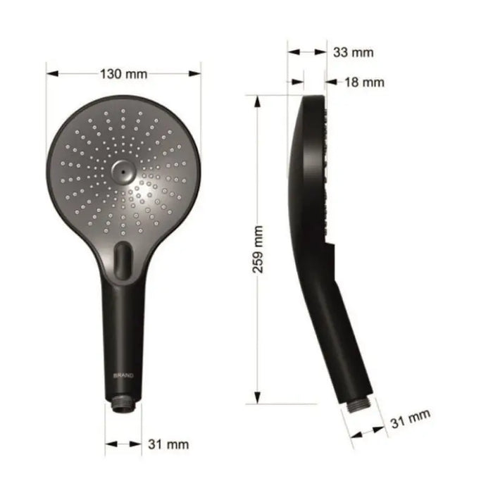 SHOWER HANDSET INTER CERAMIC - Душ слушалки<<<Смесители и душове<<<Баня<<<Praktiker&&&Душ слушалки<<<Смесители и