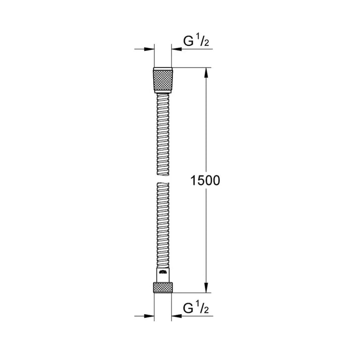 Shower Rose Grohe Metal - Аксесоари и кранчета<<<Баня<<<Дом Градина<<<BigBuy