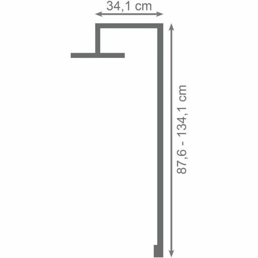 Shower Rose Rousseau DODDY Yellow Brass ABS Polished brass - Баня<<<Дом Градина<<<BigBuy&&&Аксесоари и