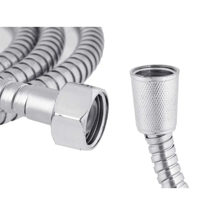 Shower Set Berilo Metal 2 m 14 x 4,5 x 24,5 cm (12 Units) - Аксесоари и кранчета<<<Баня<<<Дом Градина<<<BigBuy