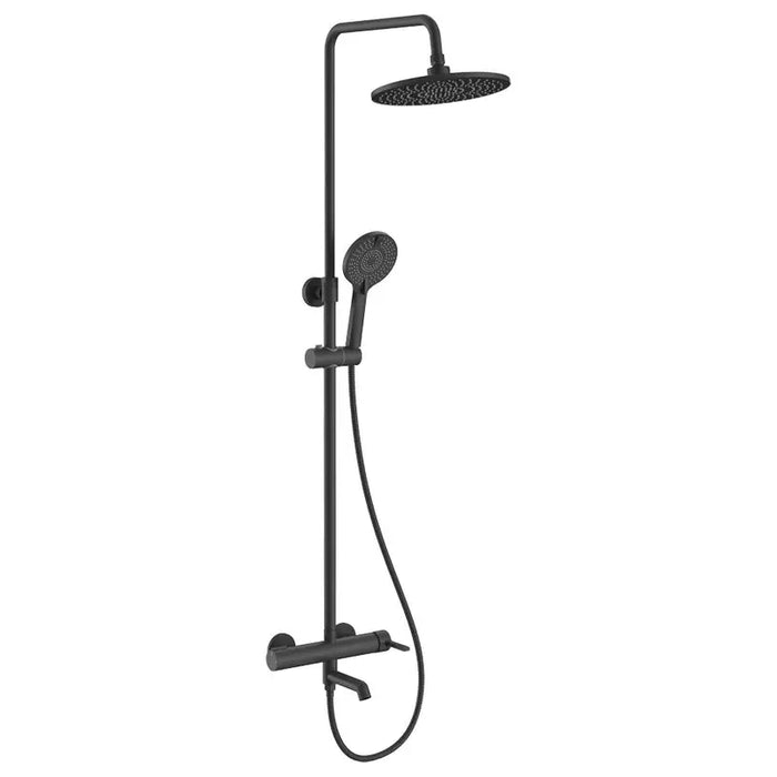 SHOWER SYSTEM BLACK FAYANS JASMINE - Душ системи колони<<<Смесители и душове<<<Баня<<<Praktiker