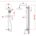 SHOWER SYSTEM INTER CERAMIC KAYA - Душ системи колони<<<Смесители и душове<<<Баня<<<Praktiker&&&Душ системи
