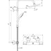 SHOWER SYSTEM THERMOSTAT CERATHERM T25 IDEALSTANDARD A7545XG - Душ системи колони<<<Смесители и