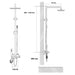 SHOWER SYSTEM THERMOSTAT SYNCHRO SKL-23158 WHITE - Душ системи колони<<<Смесители и душове<<<Баня<<<Praktiker