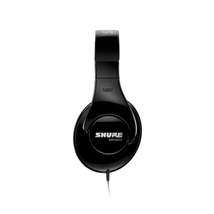 Shure SRH240A-EFS Headphones Wired Black - HeadphonesMIS-SLU<<<Microphones and headphonesMIS<<<ActionPL