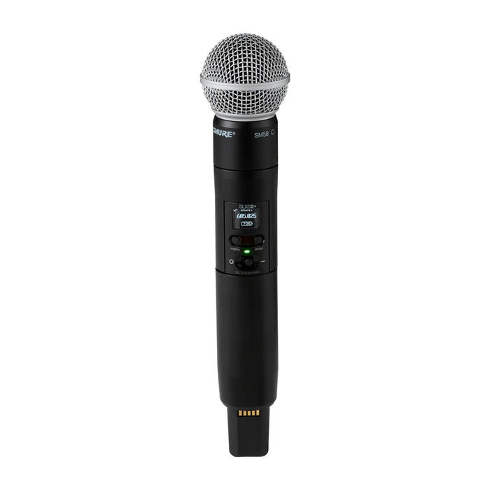 Shure SLXD24+E/58-G65 - digital wireless system with a handheld transmitter/microphone (470–606 MHz)