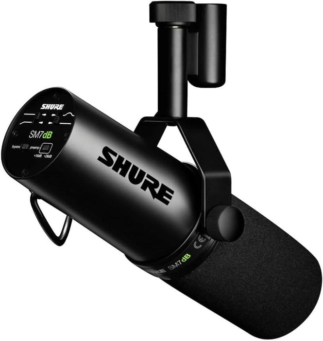 Shure SM7dB - dynamic vocal microphone with built-in preamplifier
