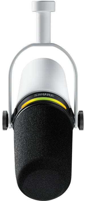 Shure MV7+-W - lectern/vocal microphone with XLR/USB-C connector, white