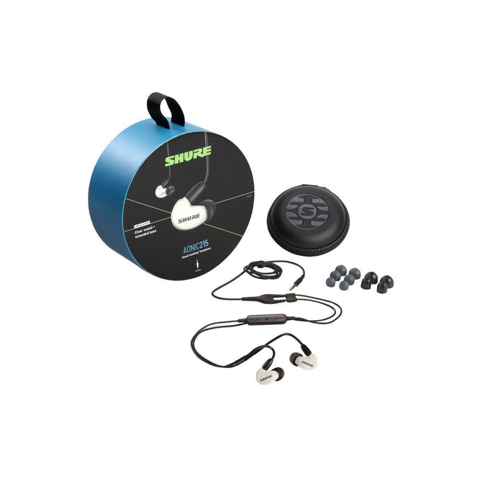 In ear headphones Shure 010-21-134 White Black