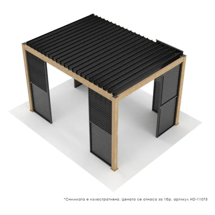 SIDE BLINDS FOR PERGOLA 90X238CM HD HD-11075 - Шатри<<<Чадъри сенници и шатри<<<Градина<<<Praktiker