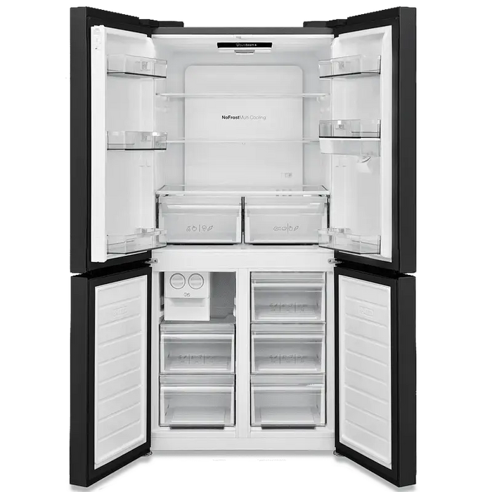 Side-by-Side refrigerator Finlux FXCA FD6207 PUREBDE BLCK 488 l E No Frost Black - SIDE