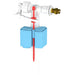 SIDE FILLING MECHANISM BRASS/FITTING NIKIPLAST 10M3/8-1 - Резервни части и аксесоари<<<Санитарна керамика и