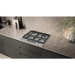 Siemens EC6A5HI90 hob Black Stainless steel Built-in 60 cm Gas 4 zone(s) - Built-in hot platesAGD-PGZ<<<Home Appliance