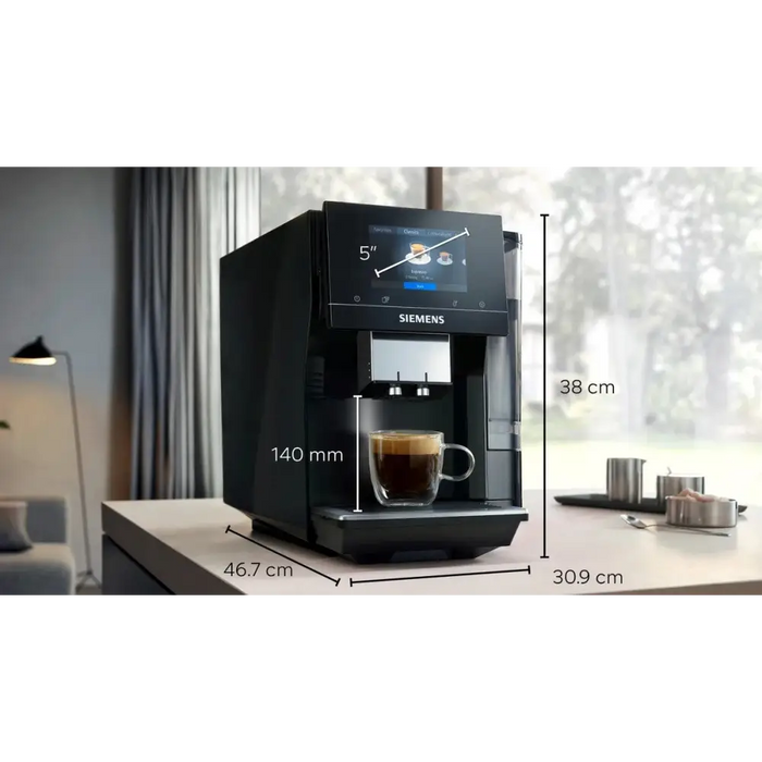 Siemens EQ700 TP713R09 Espresso machine 2.4 l Black - Coffee machinesAGD-EXP<<<Home Appliance - ProductsAGD<<<ActionPL