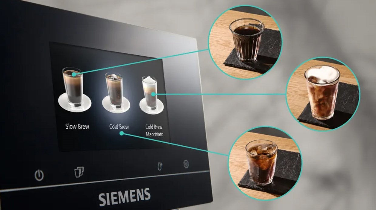Siemens TQ715R03 EQ700 espresso machine (silver; 1500 W)