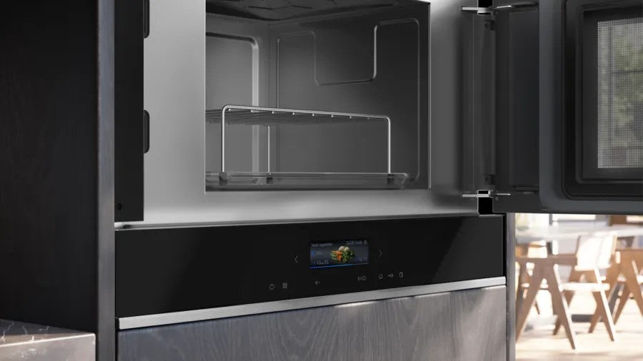 Siemens iQ700 BE732R1B1 microwave Black Combination microwave Built-in 21 L 900 W