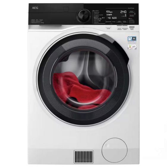 Washing machine with dryer AEG LWR98165NXE, 10/6 kg, ProSteam®, 1600 rpm.