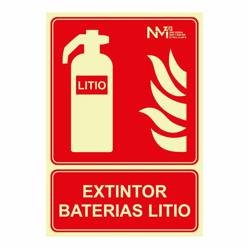Sign Normaluz 21 x 30 cm PVC Extinguisher - Декорация и Осветление<<<Дом Градина<<<BigBuy&&&Картини и
