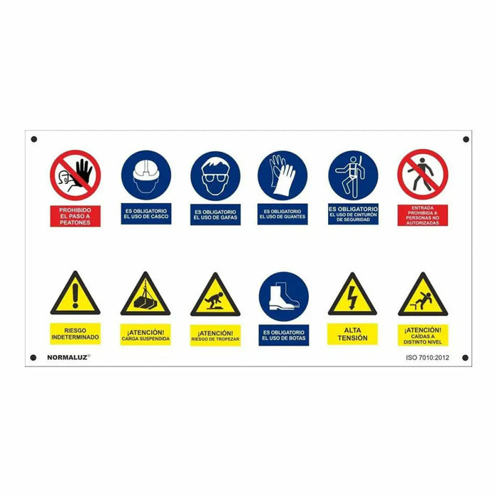 Sign Normaluz Obra múltiple PVC - Декорация и Осветление<<<Дом Градина<<<BigBuy&&&Картини и плакати<<<Декорация и