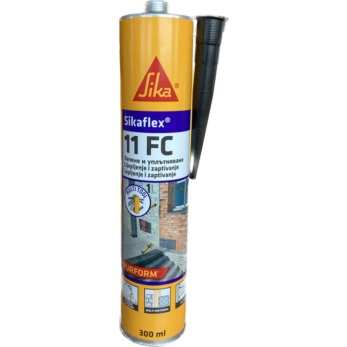 UNIVERSAL PU ADHESIVE SIKA SIKAFLEX-11FC PURFORM BLACK