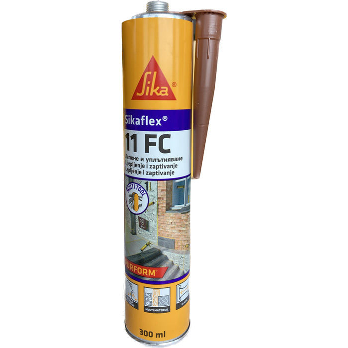 UNIVERSAL PU ADHESIVE SIKA SIKAFLEX-11FC PURFORM BROWN