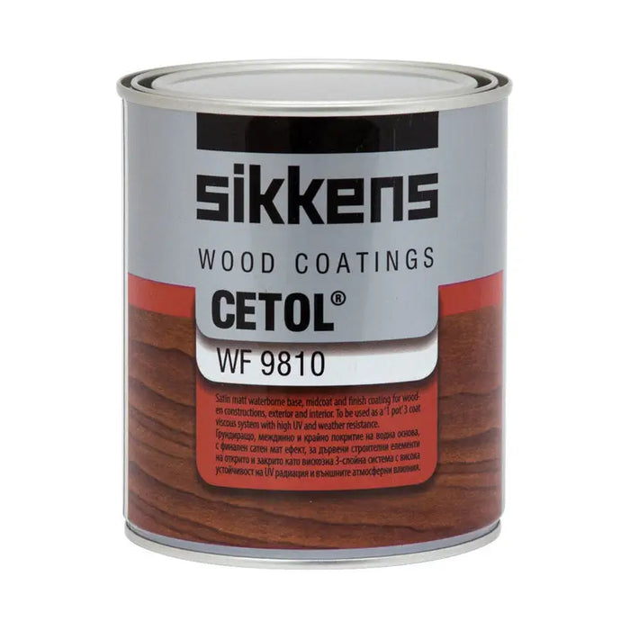 SIKKENS CETOL WF 9810 WATER-SOLUBLE WOOD VARNISH - Лакове за дърво<<<Лакове и импрегнанти за дърво<<<Бои и