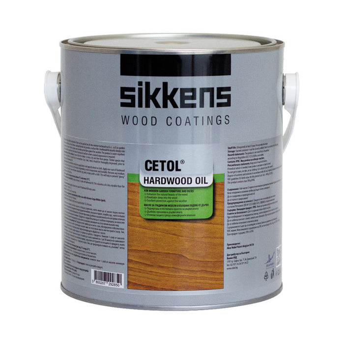 OIL FOR GARDEN FURNITURE COLORLESS 2.5 L SIKKENS HARDWOOD OIL
