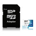 SILICON POWER memory card Superior Pro Micro SDXC 64GB UHS-I U3 V30 +adapter - Памети