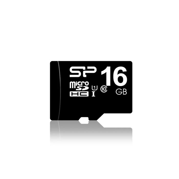 Silicon Power SP016GBSTH010V10SP memory card 16 GB MicroSDHC UHS-I Class 10 - SecureDigital flash