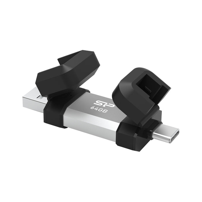USB memory Silicon Power Mobile C51 64GB, USB-A and USB Type-C (USB 3.2 Gen 1)