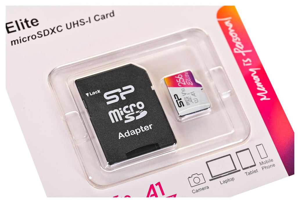 Silicon Power Elite 256 GB MicroSDXC UHS-I Class 10