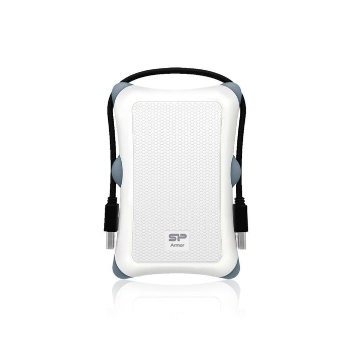 Impact-resistant drawer for 2.5" drive Silicon Power Armor A30 White USB 3.2