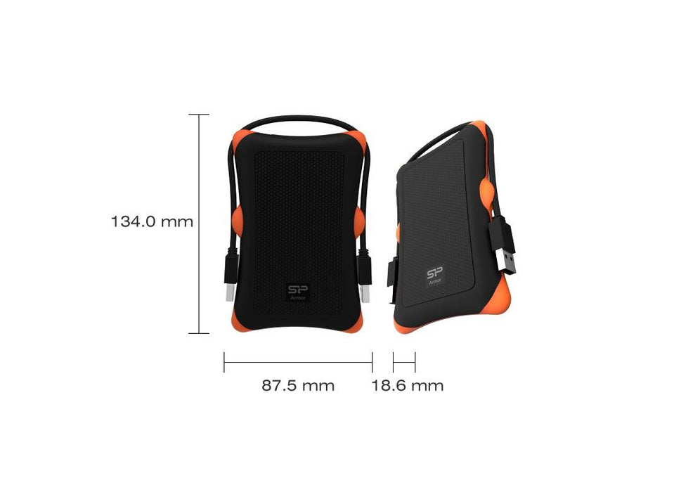 External hard drive SILICON POWER Armor A30, 2.5", 1TB