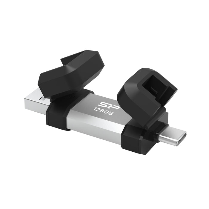 USB memory Silicon Power Mobile C51 128GB USB-A and USB Type-C (USB 3.2 Gen 1)