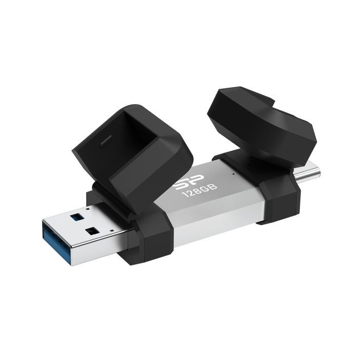 USB memory Silicon Power Mobile C51 128GB USB-A and USB Type-C (USB 3.2 Gen 1)